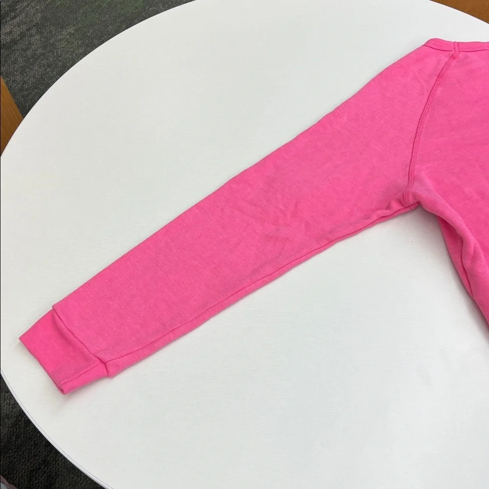 Anthropologie x Midnight Rider the carolita zodiac leo sign pink crewneck XL - Picture 11 of 12